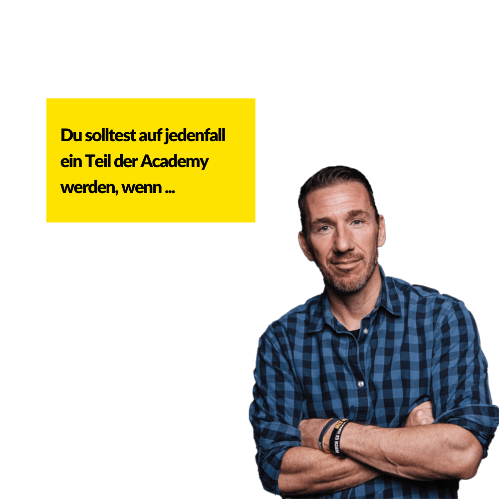 werde Teil der Academy